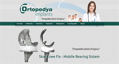Desktop Screenshot of ortopedya.com